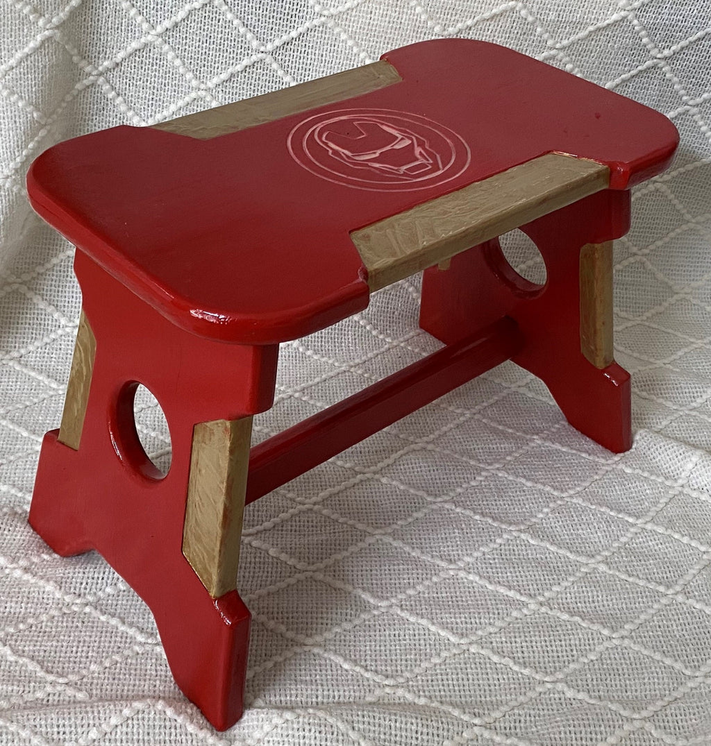 CNC plans for an Iron Man styled footstool