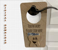 CNC plans for Tooth fairy door hangers