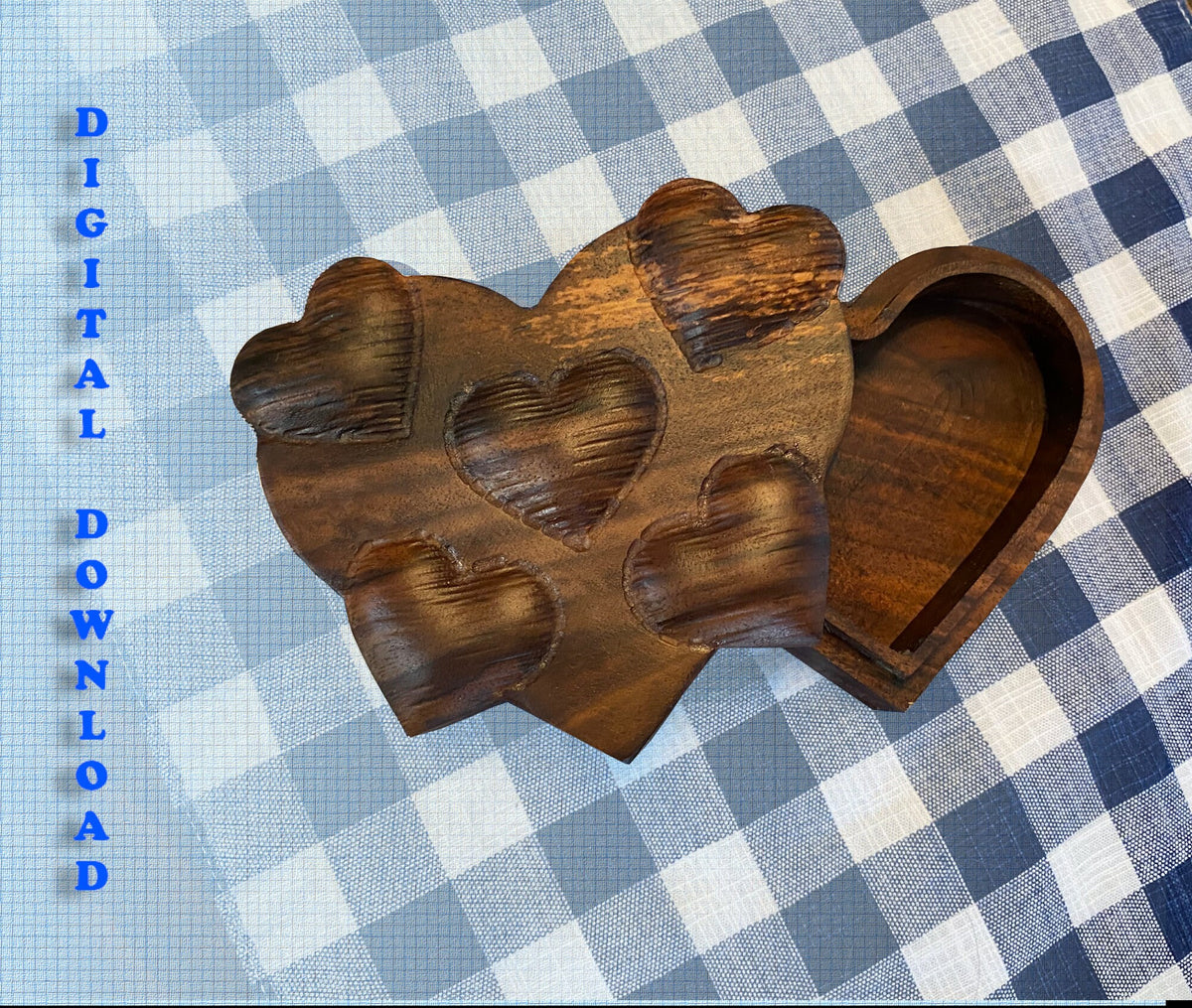 CNC plan for a heart box project