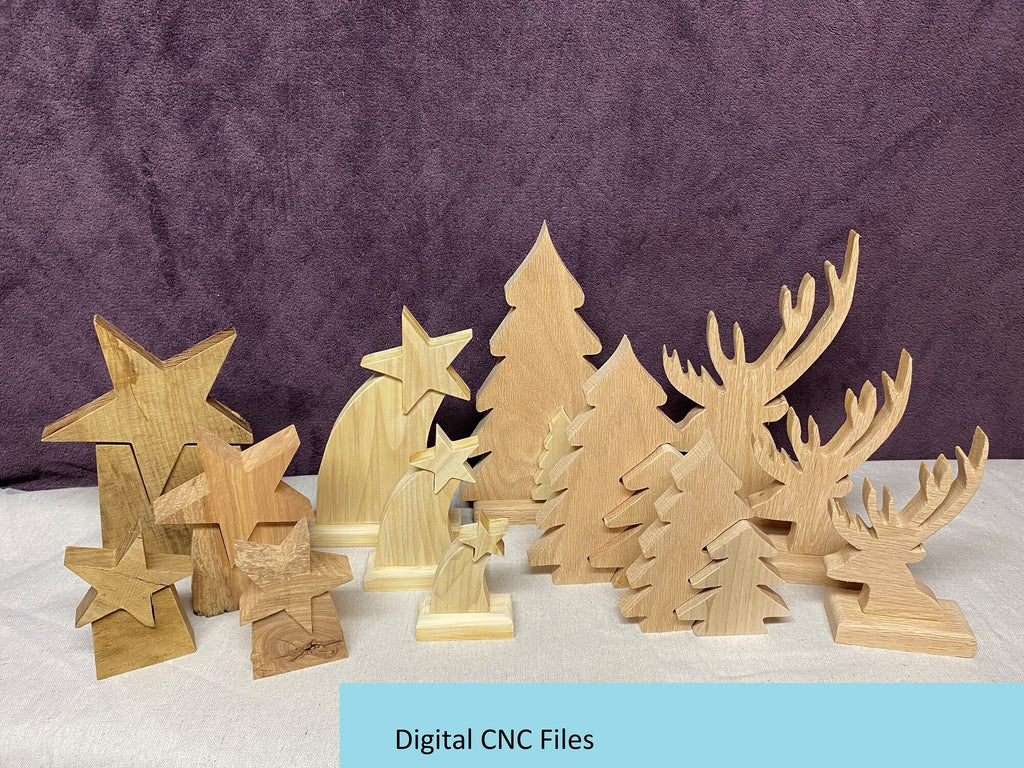 CNC plans of Complete collection of Christmas decorations