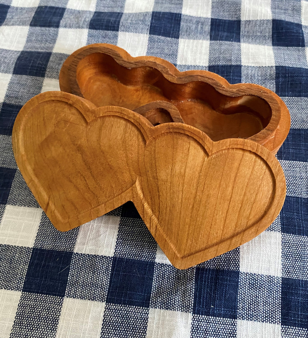 CNC plan for wedding ring heart box