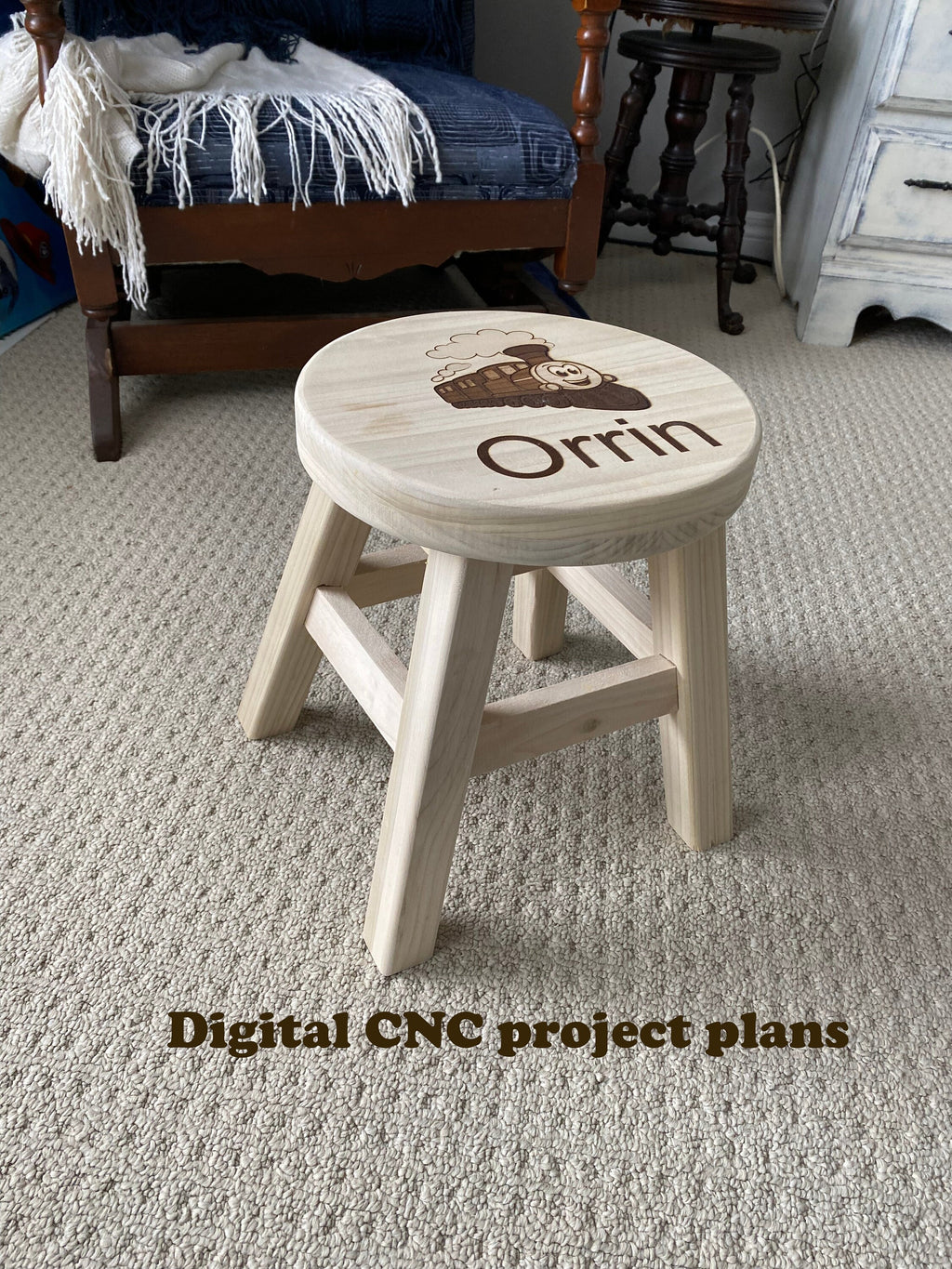 CNC plan for this milking stool