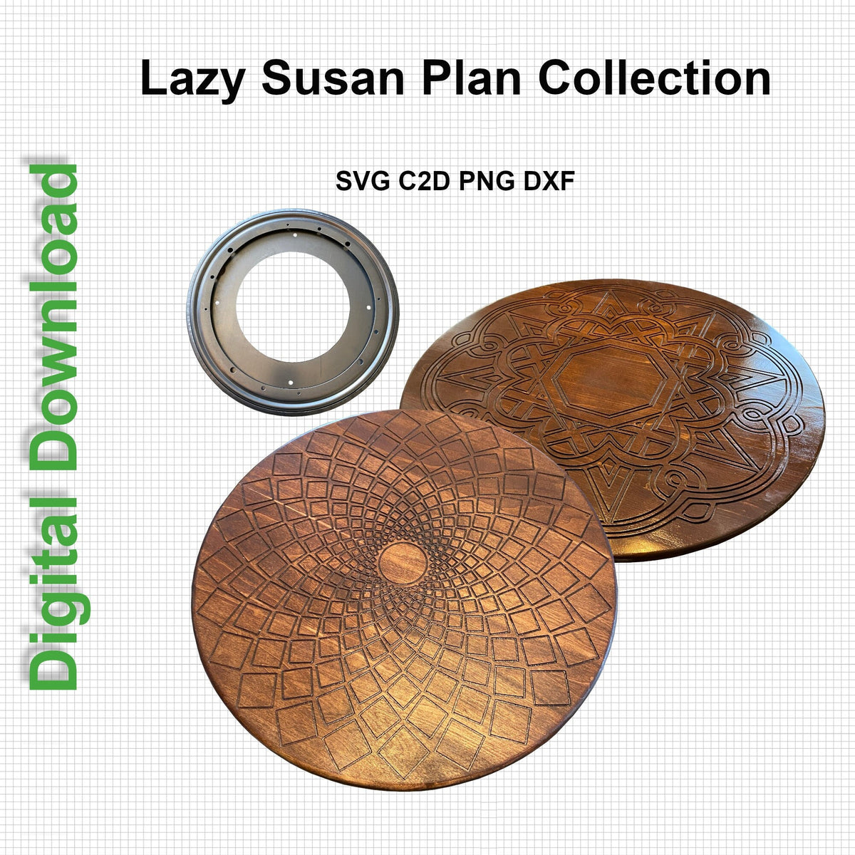 CNC plans for lazy Susans