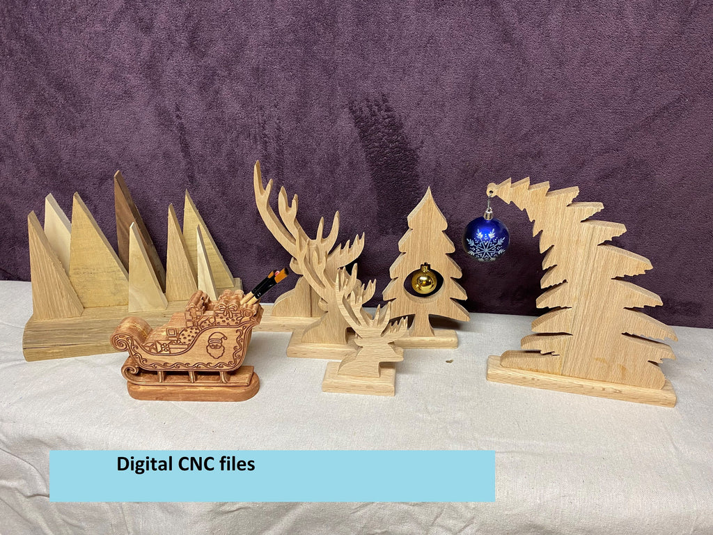 CNC plans of Complete collection of Christmas decorations