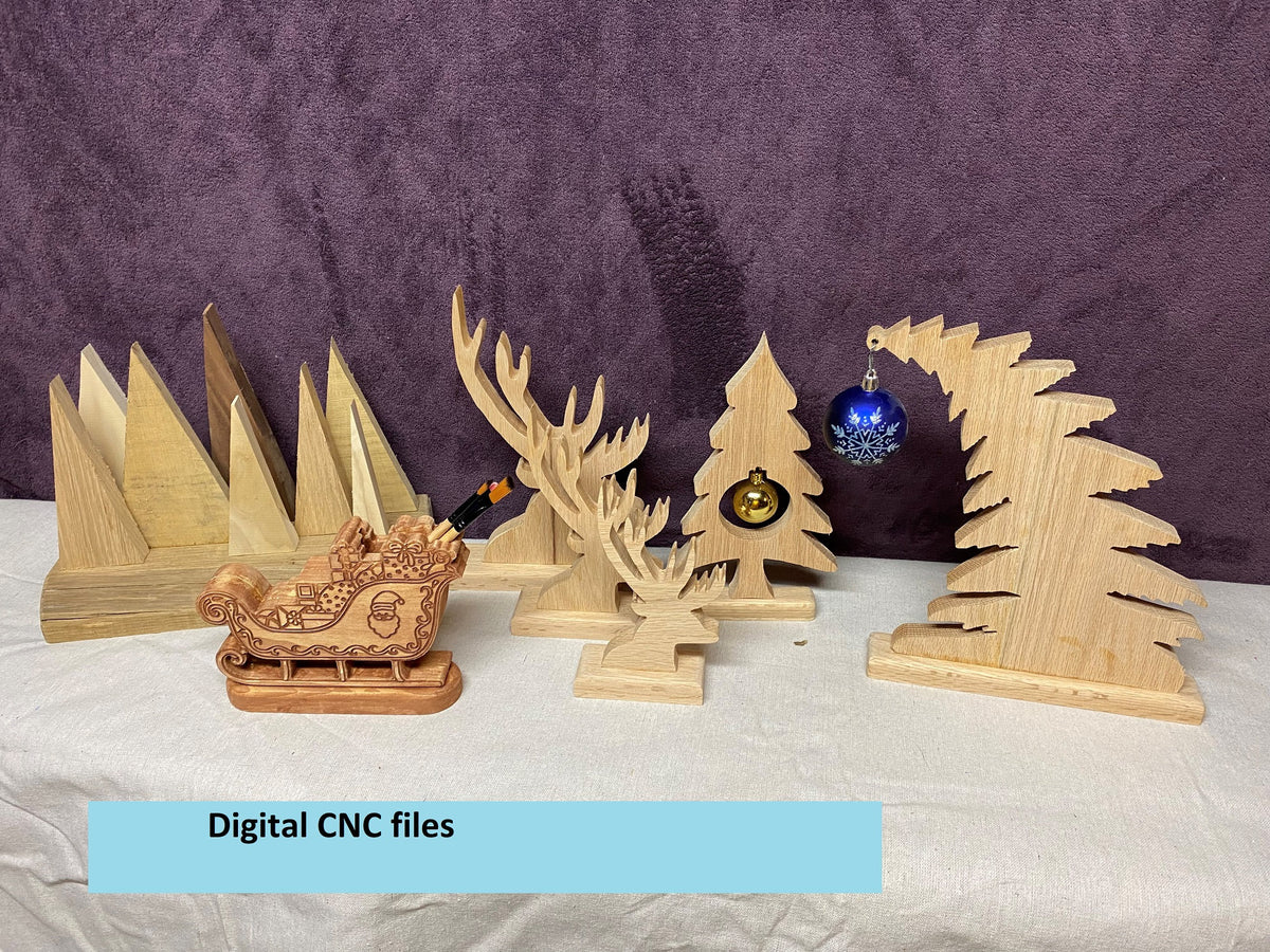 CNC plans of Complete collection of Christmas decorations