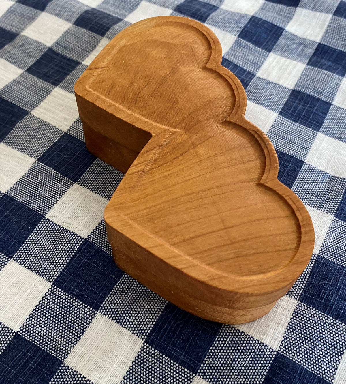CNC plan for wedding ring heart box