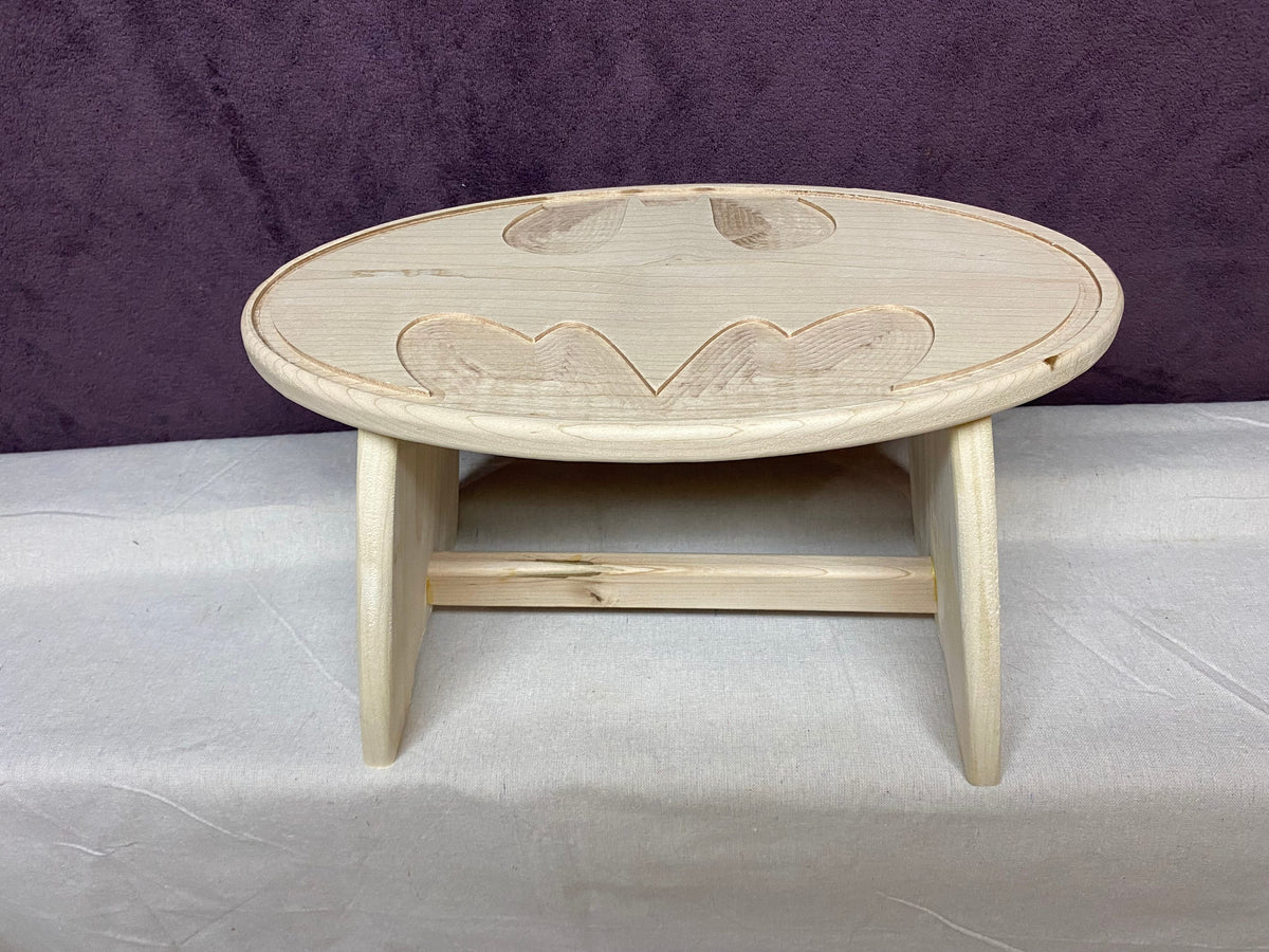 3 Step Stool CNC Plans, Beginner Woodworking Files for DIY Wooden Stool