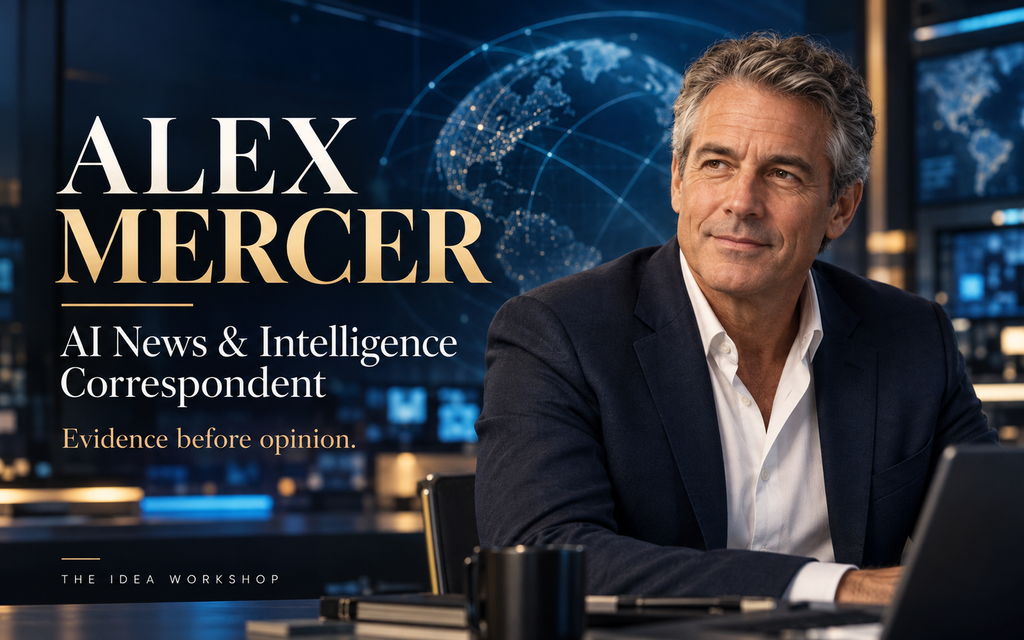 Alex Mercer - AI News & Intelligence Correspondent - Alex-Product-Image