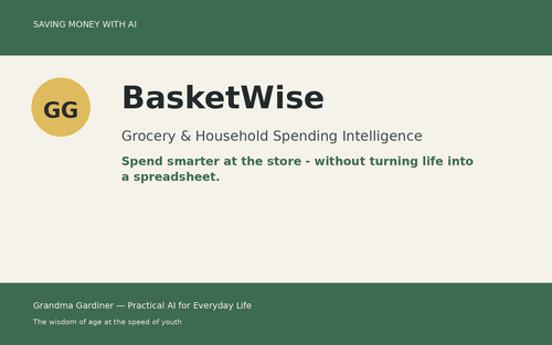 BasketWise — Grocery & Household Spending Intelligence - BasketWise_Product_Image