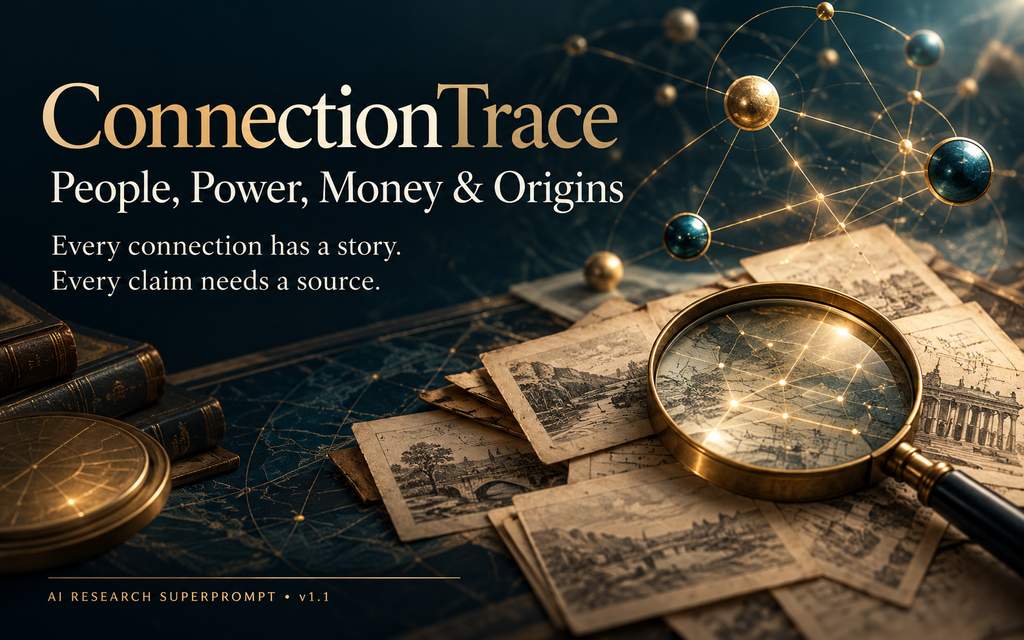 ConnectionTrace - People, Power, Money & Origins - ConnectionTrace_Product_Image