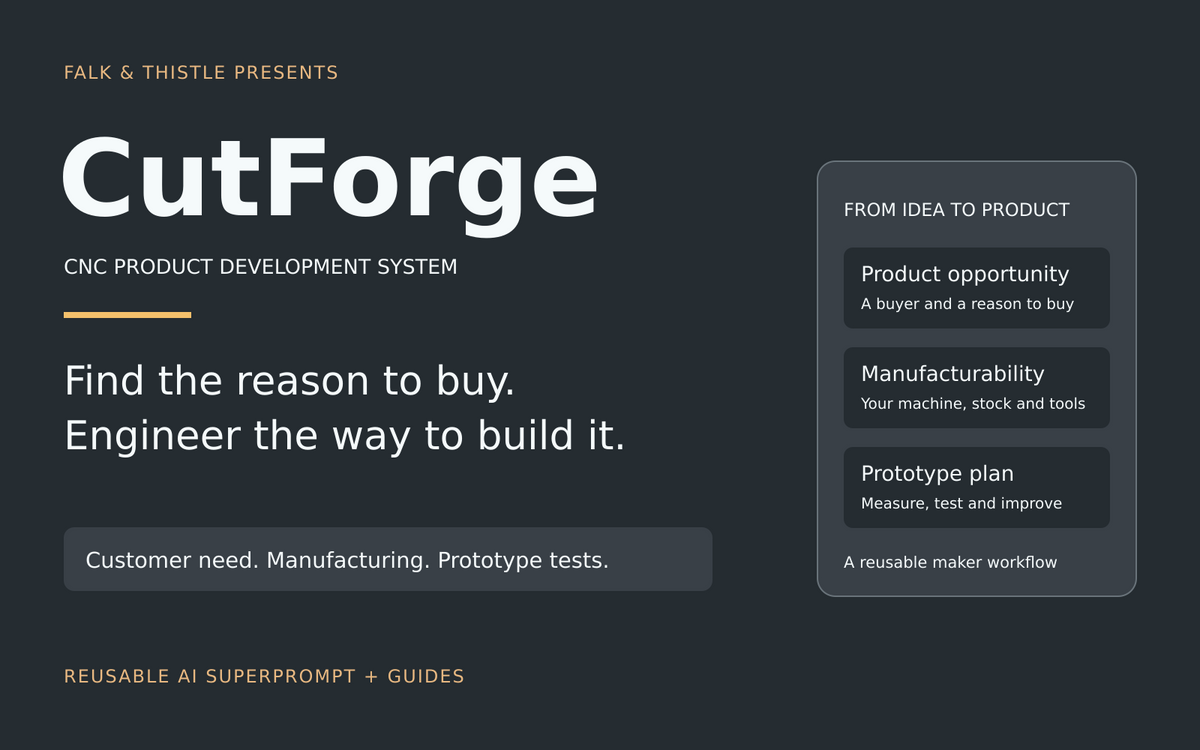 CutForge - CNC Product Development System - CutForge_Product_Image