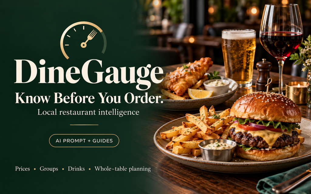 DineGauge — Know Before You Order - DineGauge-Cover