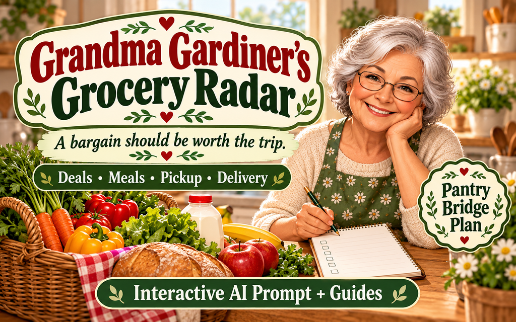 Grandma Gardiner's Grocery Radar - Deals, Meals & Smarter Trips - Grandma_Grocery_Radar_Cover