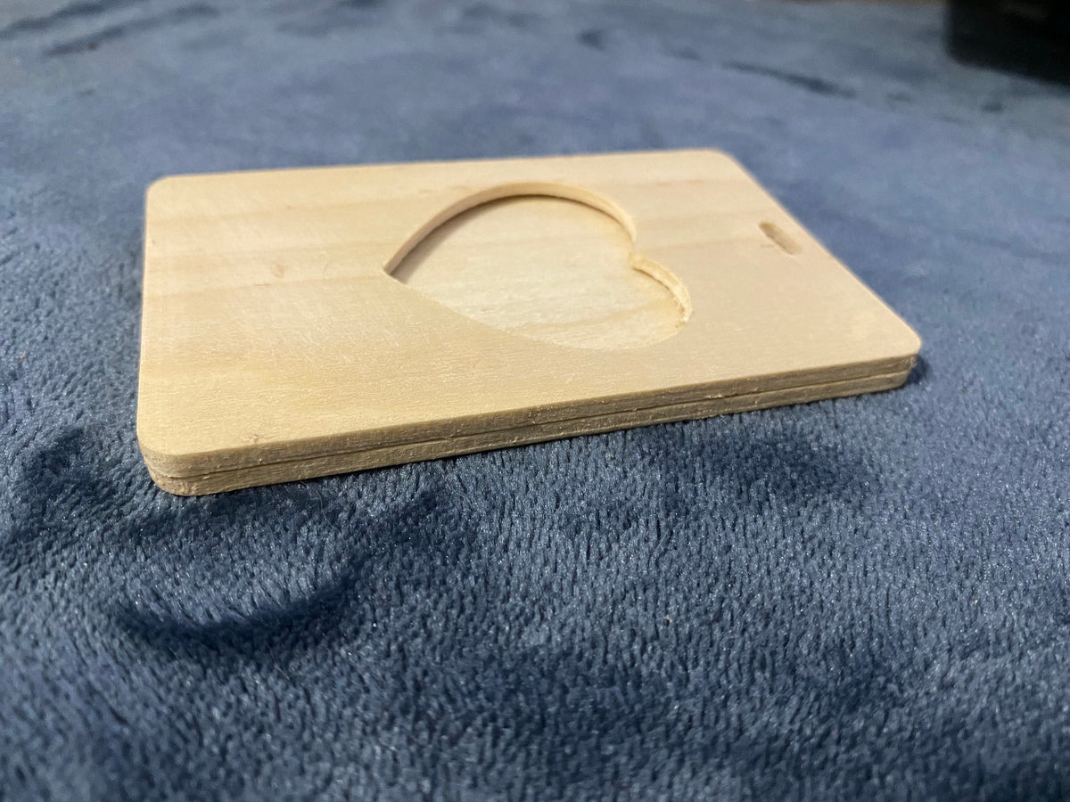 CNC plan for Wooden gift card and money holders