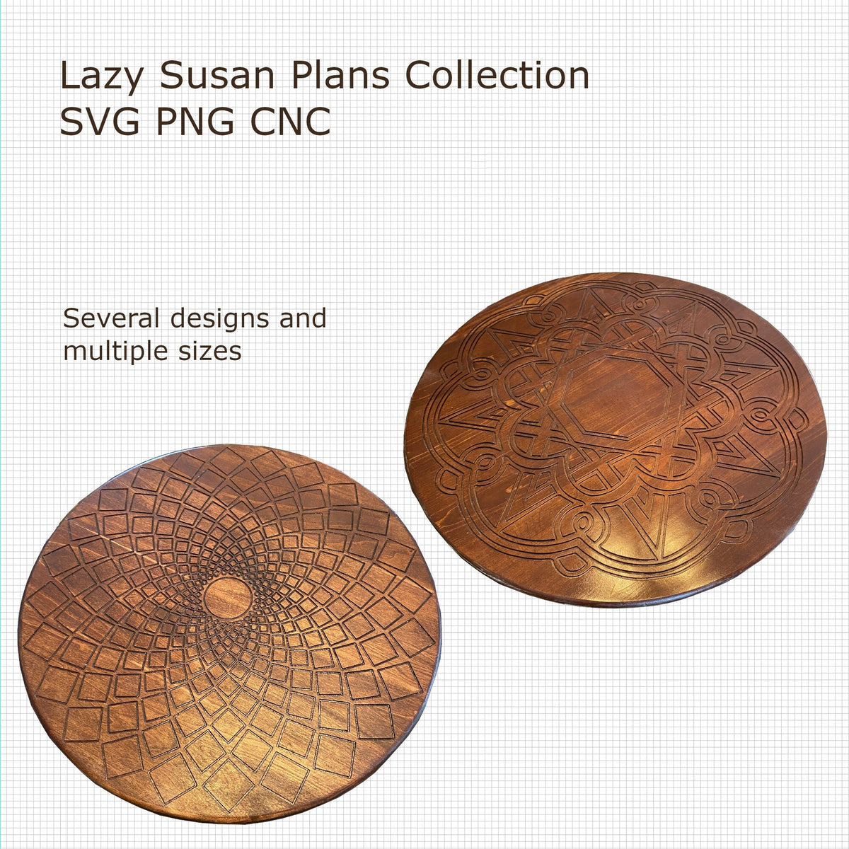 CNC plans for lazy Susans