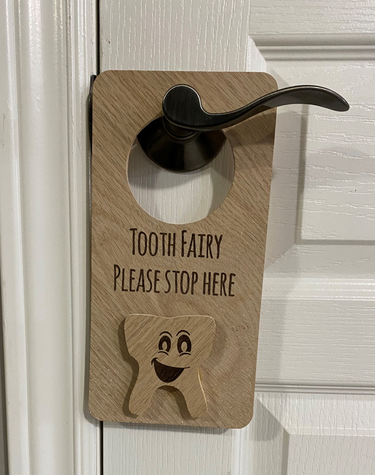 CNC plans for Tooth fairy door hangers