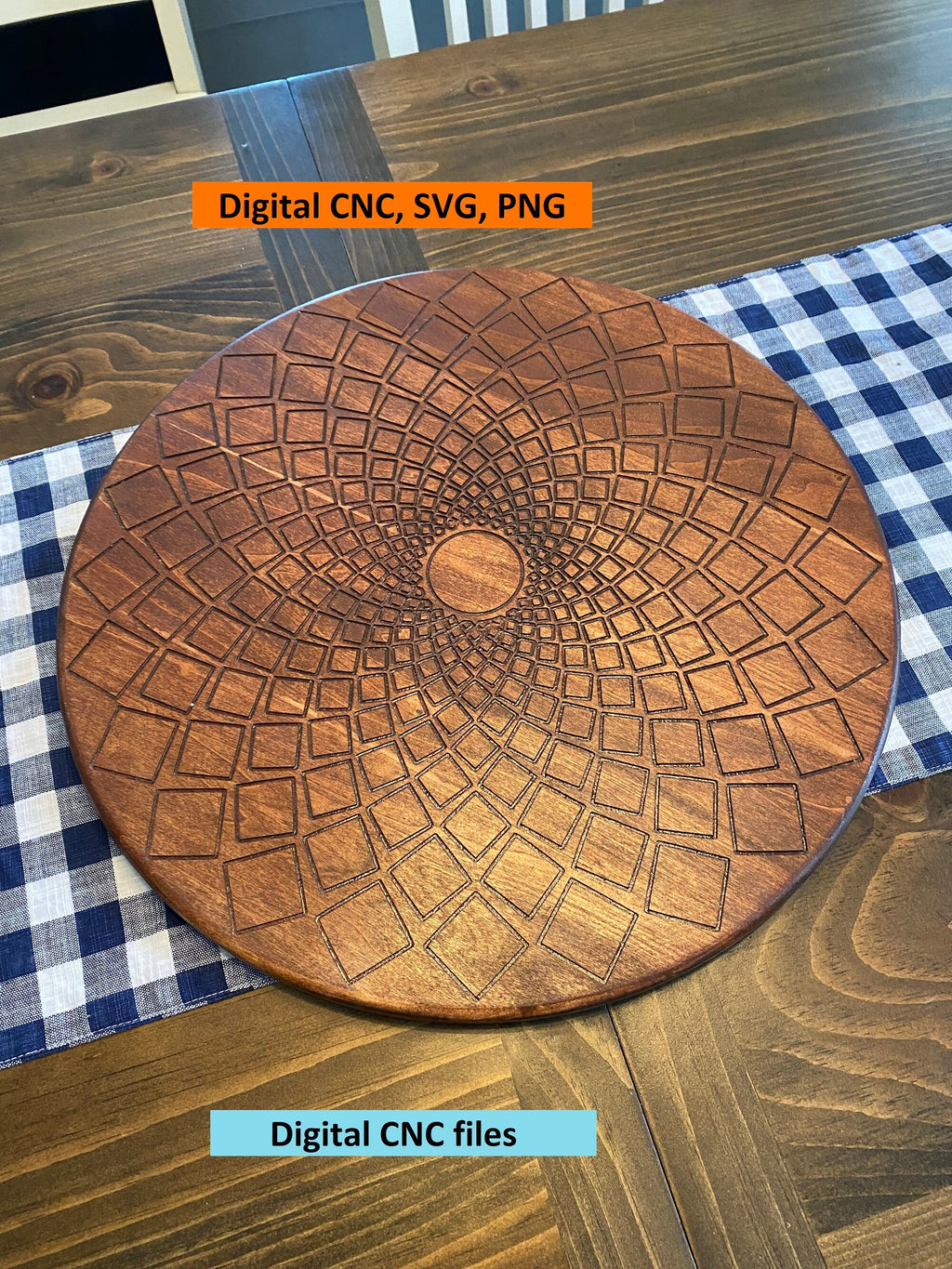 CNC plans for lazy Susans