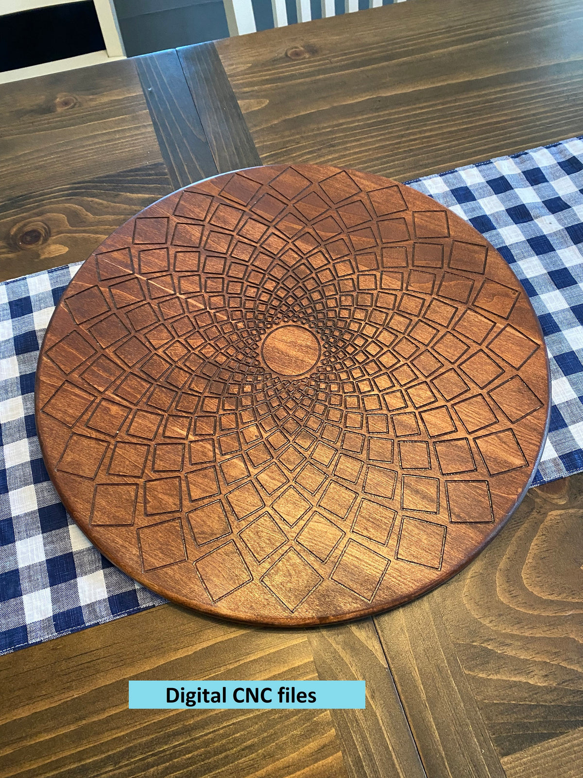 CNC plan for 18 inch lazy Susan