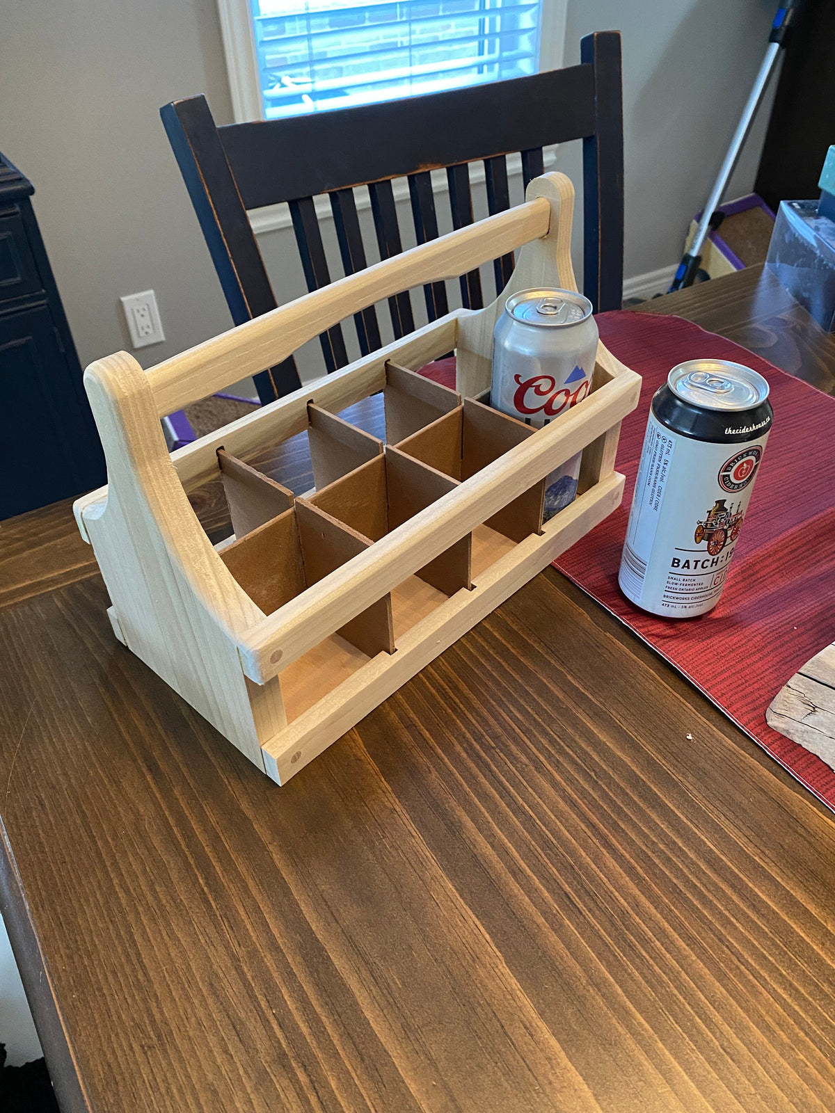 CNC plans for sustainably designed beverage totes
